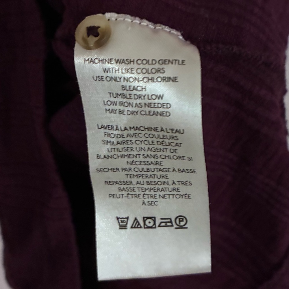 Anthropologie PILCRO Sustainable‎ Henley Tank - Picture 6 of 6